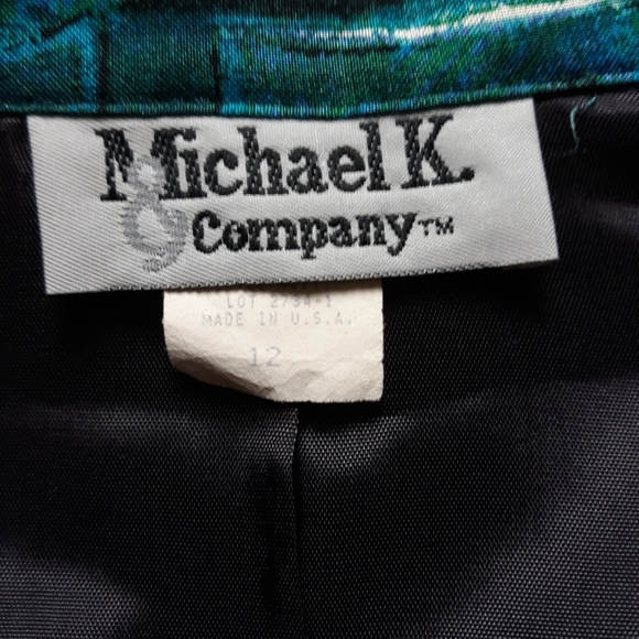 Michael K & Co Multicolored Top Size 12 - Picture 3 of 3